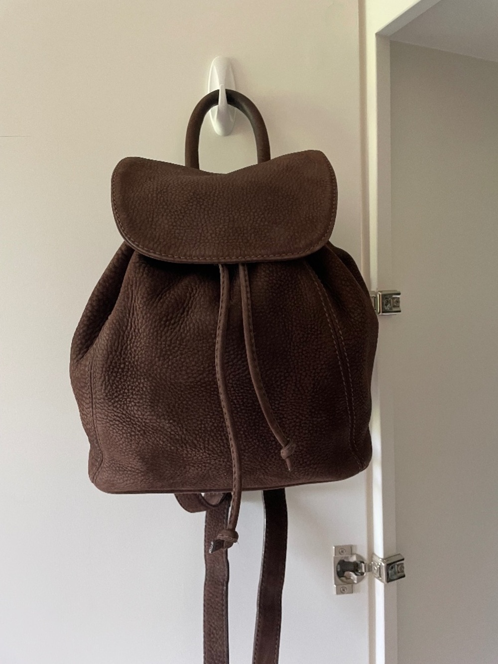 Coach Nubuck Brown Backpacks